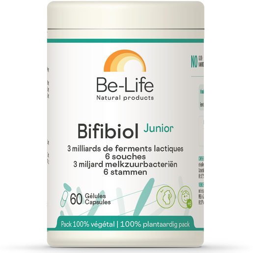 Be-Life Bifibiol Junior 60 Capsules | Probiotica - Prebiotica