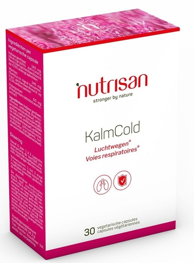 Nutrisan KalmCold 30 Capsules | Ademhaling