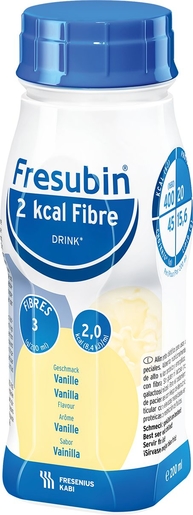 Fresubin 2kcal Fibre Drink Vanille 4x200ml | Orale voeding