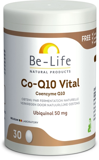 Be-Life Co-Q10 Vital 30 Capsules | Conditie - Energie