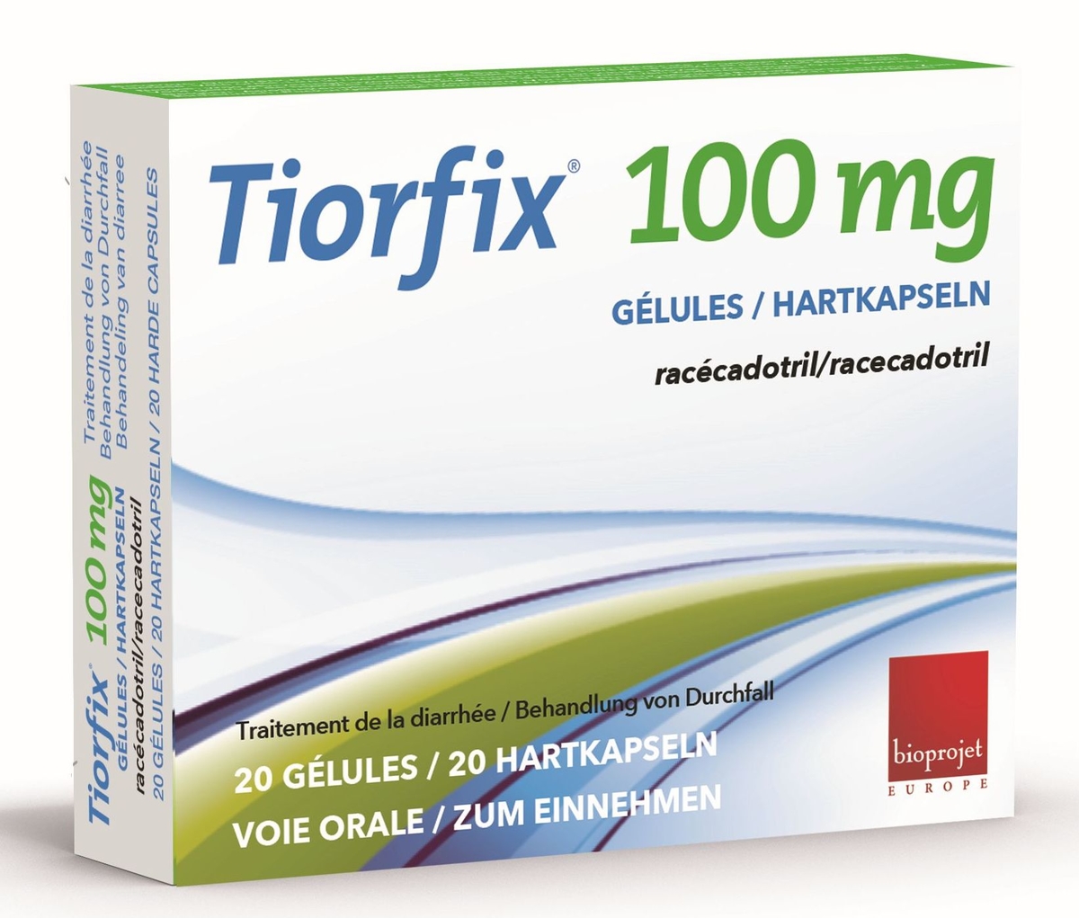 Tiorfix Adultes 100mg Capsule Diarrhee Turista