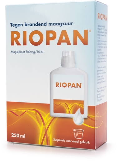 Riopan Drinkbare Suspensie 250ml | Maagzuur