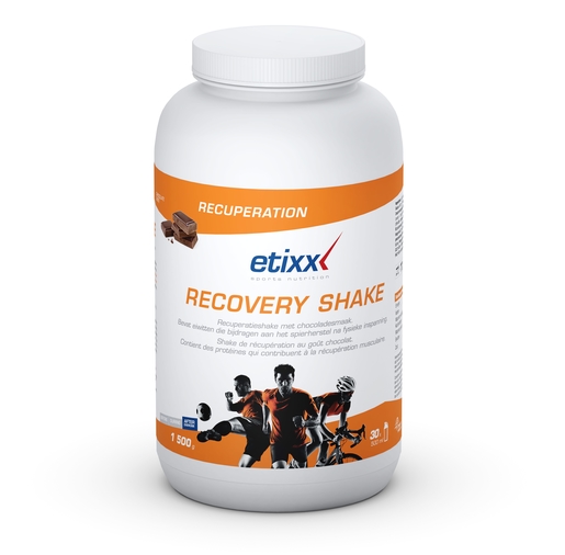 Etixx Recovery Shake Chocolade Poeder 1,5kg | Recuperatie
