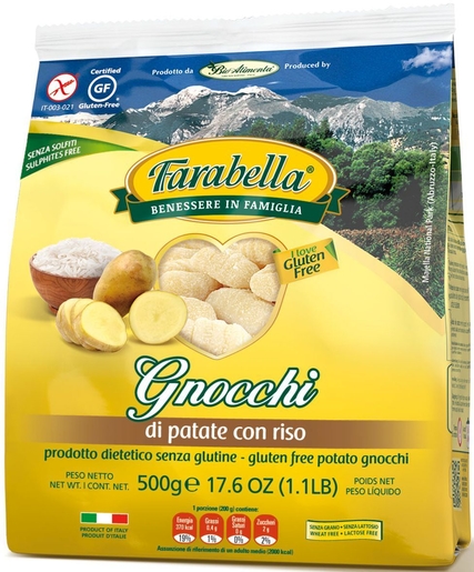 Farabella Gnocchi Aardappel Glutenvrij500g 5702 | Glutenvrij