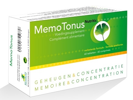 Nutritic MemoTonus 60 Tabletten | Examens - Studies