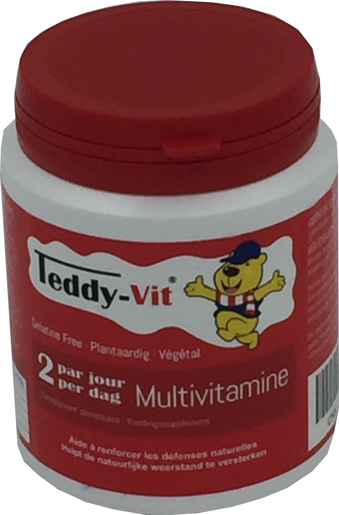 Teddy Vit Multivitamine 50 Beertjes | Multivitaminen