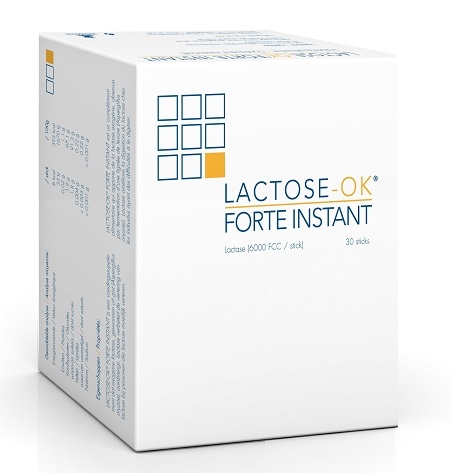 Lactose OK Forte Instant 30 Sticks | Lactose-intolerantie