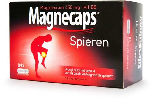 Magnecaps Spieren 84 Capsules | Magnesium