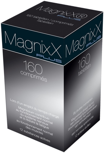 MagnixX Plus 160 Comprimés | Stress - Relaxation