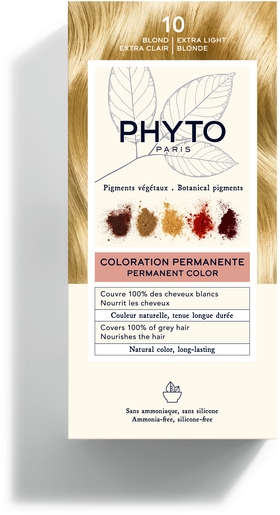 Phytocolor 10 Blond Extra licht | Kleuringen
