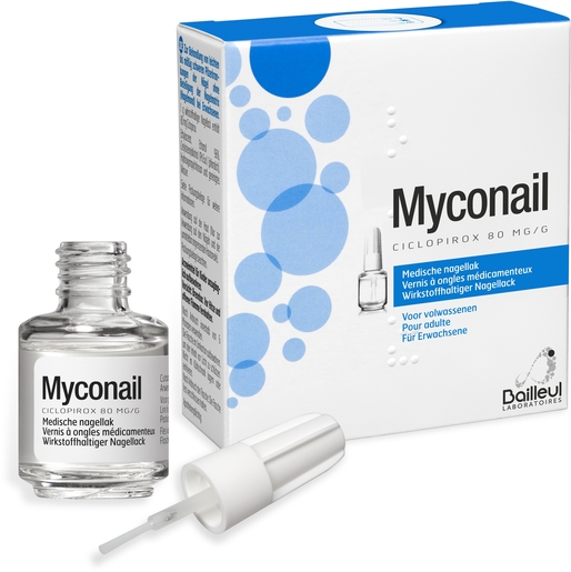 Myconail 80mg/g Vernis à Ongles Médical 6,6ml | Mycoses - Champignons