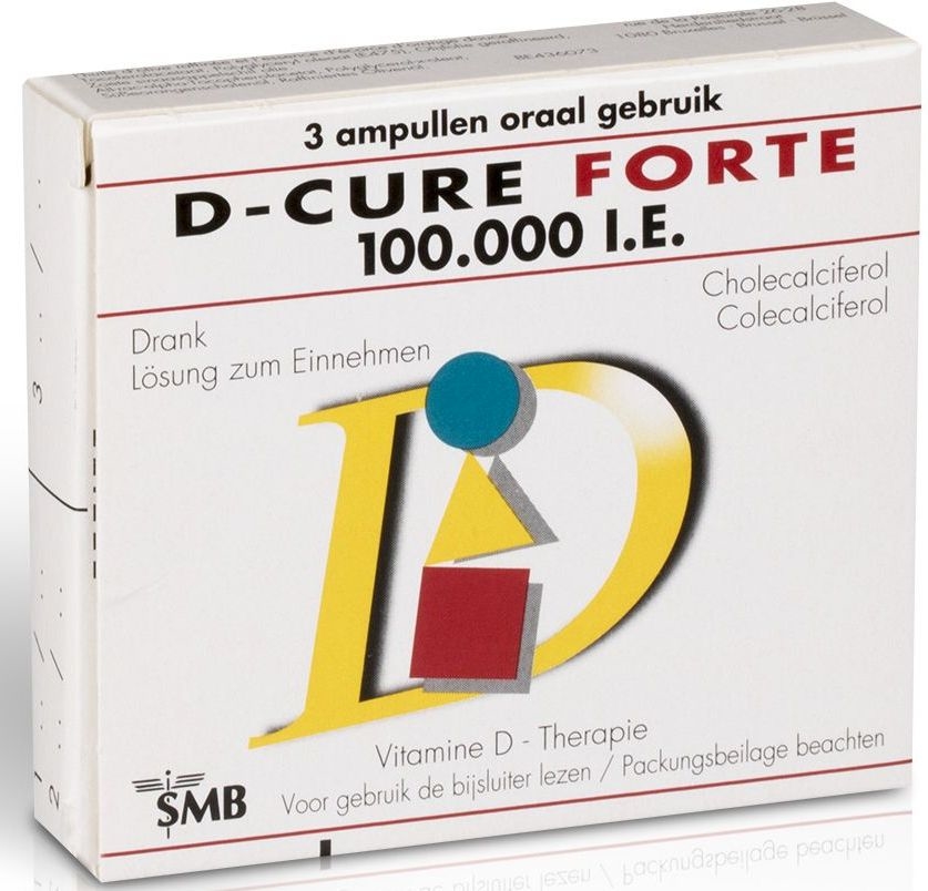 D-Cure 100.000 UI ampullen Calcium - Vitamine D