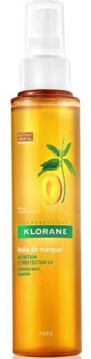 Klorane Huile Mangue Sans Rincage Spray 125ml | Soins nutritifs et regénérants