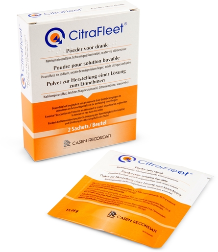 CitraFleet Poudre pour Suspension Buvable 2 Sachets | Examen colon