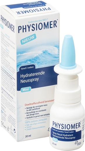 Physiomer Mini Spray Nasal Hydratant 20ml | Nettoyage du nez