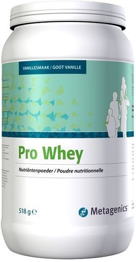 Pro Whey Poudre Nutritionnelle Vanille 518g | Perméabilité intestinale