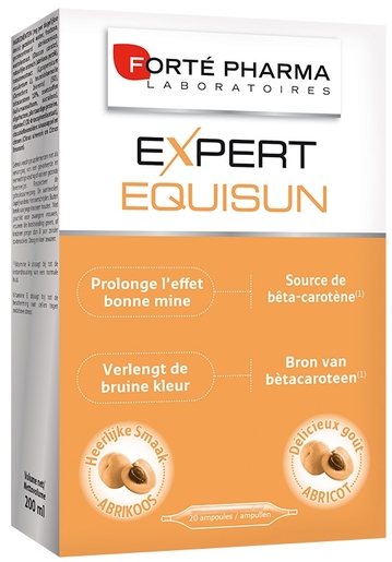 Expert Equisun 20 Ampoules | Soleil - Bronzage
