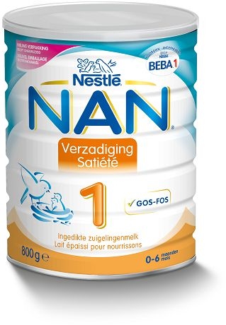 Nestle Nan Satiete 1 Lait Pour Nourrissons Epaissi Bebe 0 6 Mois 800g Laits 1er