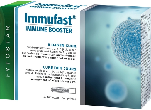 Fytostar Expertise Immufast Immune Booster 10 Comprimés | Défenses naturelles - Immunité