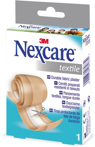 Nexcare 3M Textile Band 1mx6cm | Pansements - Sparadraps - Bandes