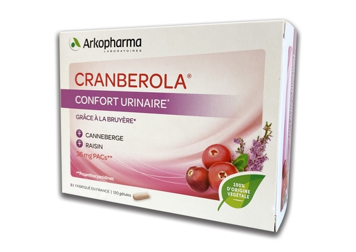 Cranberola 120 Gélules | Confort urinaire