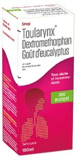Toularynx Dextromethorphan Eucalyptus 1,5mg/ml Sirop 180ml | Toux sèche