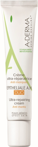 A-Derma Epitheliale AH DUO Crème Ultra-Réparatrice 40ml | Rougeurs - Cicatrisations