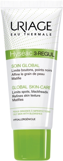 Uriage Hyseac 3-Regul Soin Global Crème 40ml | Acné - Imperfections