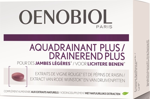 Oenobiol Aquadrainant Plus 45 Comprimés | Jambes lourdes