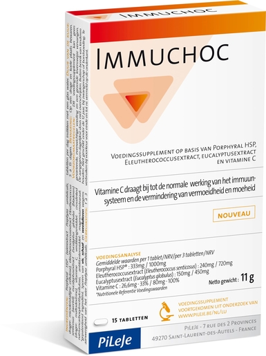 Immuchoc 15 Comprimés | Fatigue - Convalescence