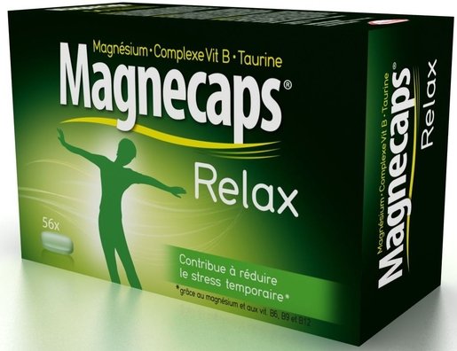 Magnecaps Relax 56 Comprimés | Stress - Relaxation