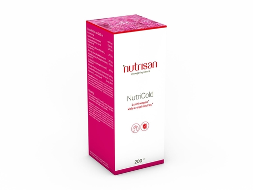 Nutrisan NutriCold Sirop 200ml (nouvelle formule) | Respiration - Nez