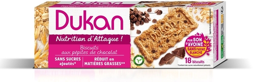 Dukan Biscuits Pepites Chocolat 6x3 | Contrôle du poids