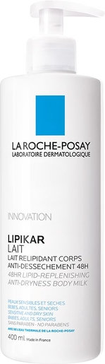 Lipikar  Voedende Bodylotion 400ml La Roche Posay | Hydratatie - Voeding