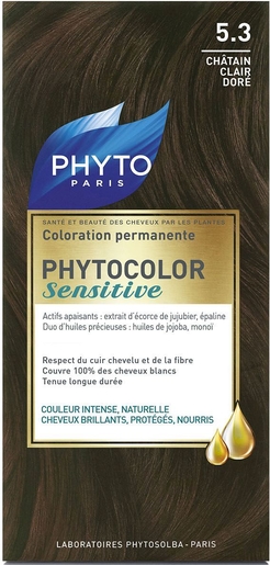 Phytocolor Sensitive 5.3 Chatain Clair Dore | Coloration