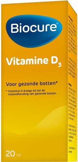 Biocure Vitamine D3 Gutt 20ml | Vitaminen D