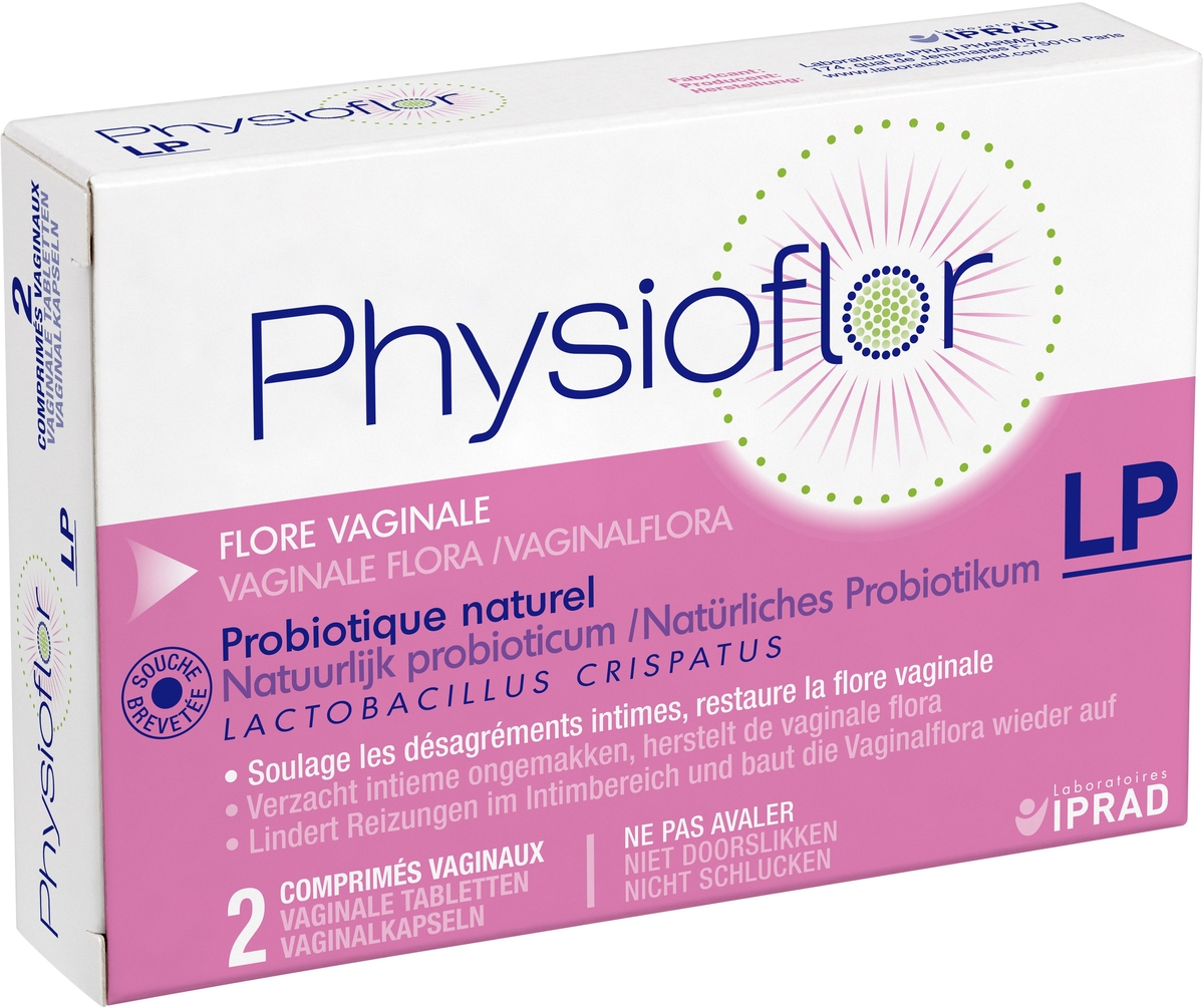 Physioflor Lp 2 Comprimés Vaginaux Flore Vaginale 5707