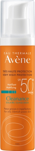 Avène Solaire Cleanance Crème SPF50+ 50ml | Bescherming gezicht