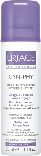 Uriage Gyn-Phy Reinigende Brume 50ml | Verzorgingsproducten voor de dagelijkse hygiëne