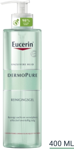 Eucerin DermoPure Reinigingsgel Acne Onzuivere Huid met pomp 400ml | Make-upremovers - Reiniging