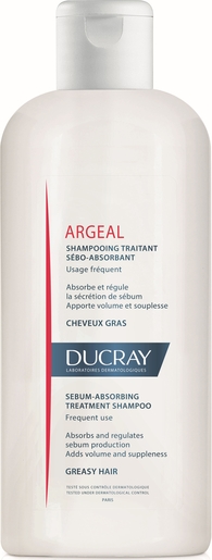 Ducray Argeal Talgabsorberende Verzorgende Shampoo 200ml | Shampoo
