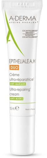 A-Derma Epitheliale AH DUO Crème Ultra-Réparatrice 15ml | Rougeurs - Cicatrisations