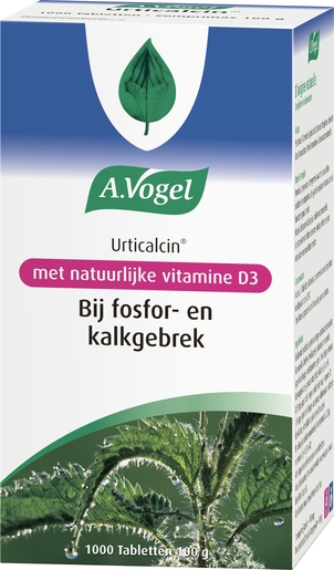 A. Vogel Urticalcin + Vitaminen D 1000 Tabletten | Beendergestel - Osteoporose