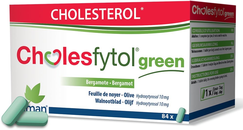 Cholesfytol Green 84 Comprimés Cholestérol 2143