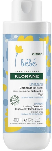 Klorane Bébé Liniment 400ml | Change - Lingettes - Liniment