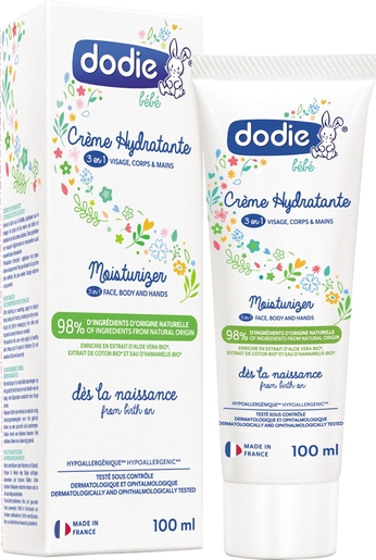 Dodie Hydraterende Crème Gezicht Lichaam 100 ml | Bad - Toilet