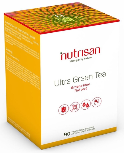 Nutrisan Ultra Green Tea 90 Capsules (nieuwe formule) | Bloedsomloop