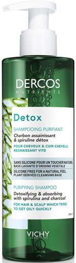 Vichy Dercos Nutrients Shampooing Détox 250ml | Shampooings