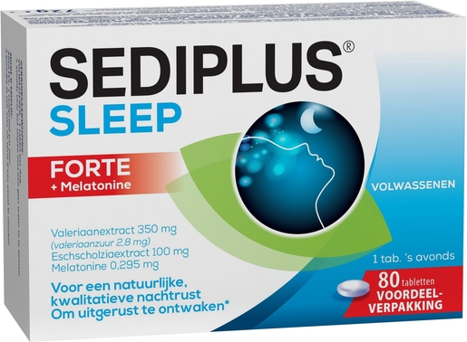 Sediplus Sleep Forte 80 Tabletten | Nachtrust