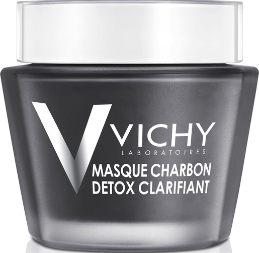 Vichy Pureté Thermale Mask Verduidelijkende Detox Steenkool 75ml | Make-upremovers - Reiniging